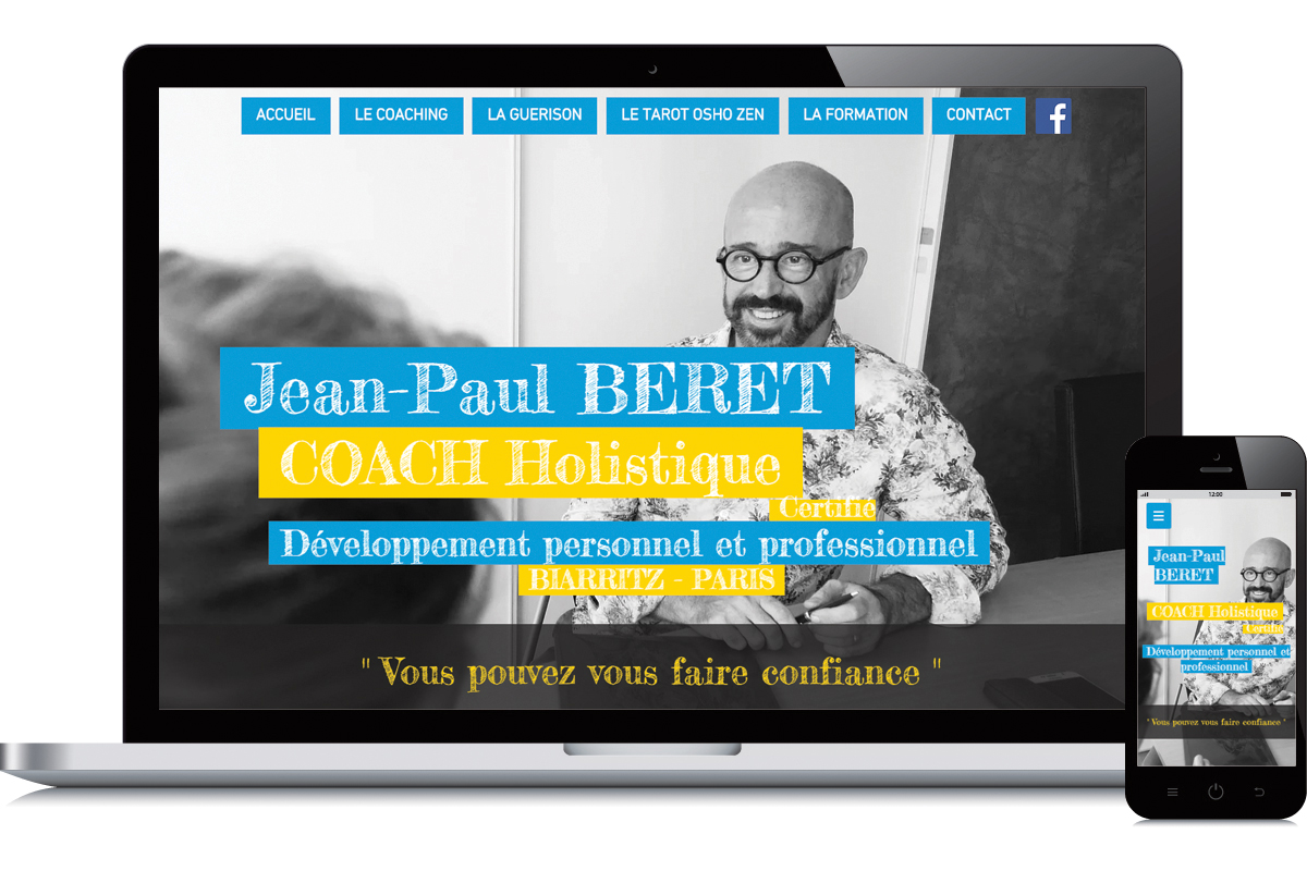 You are currently viewing Création du site de Jean-Paul Béret