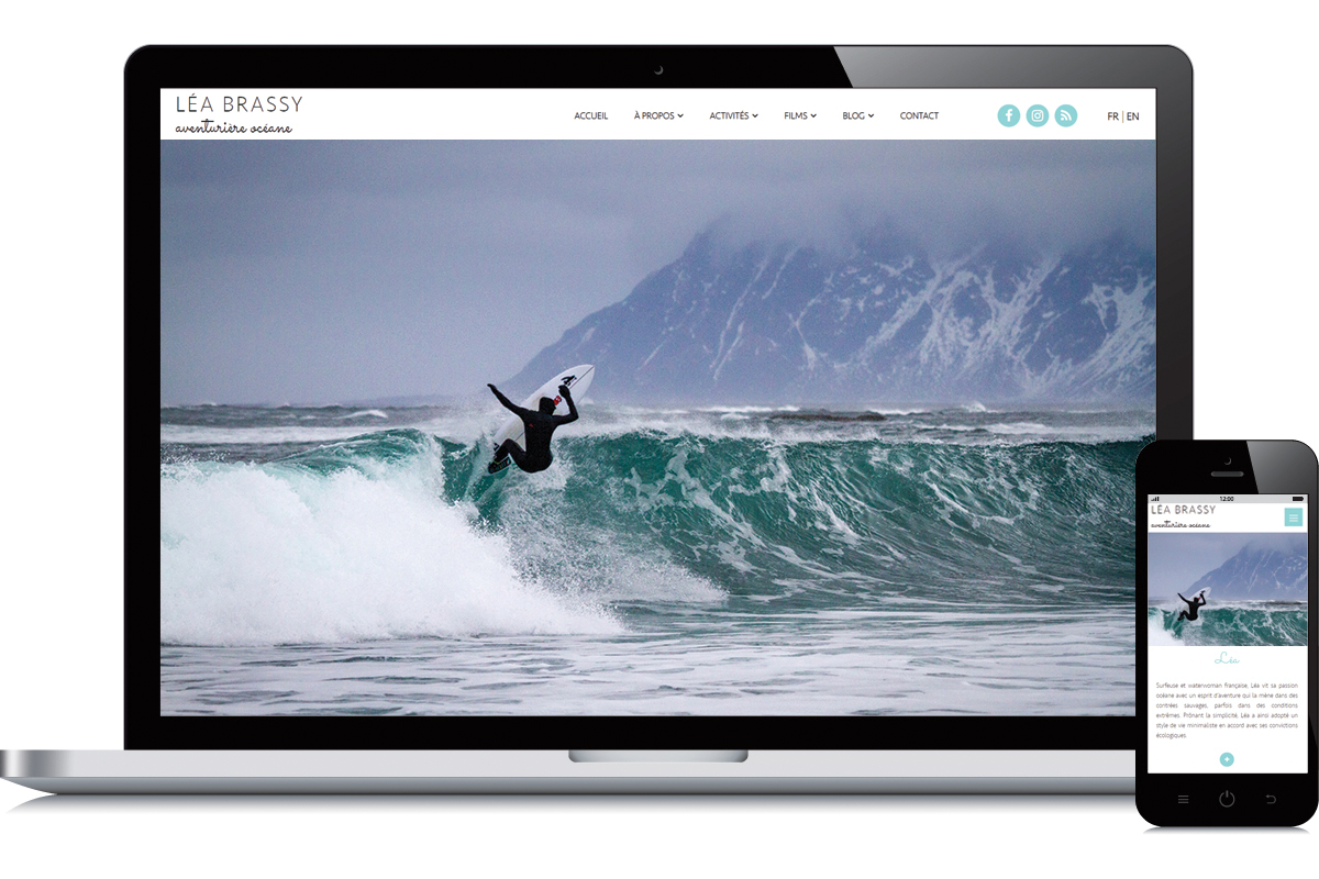 You are currently viewing Création du site de Léa Brassy