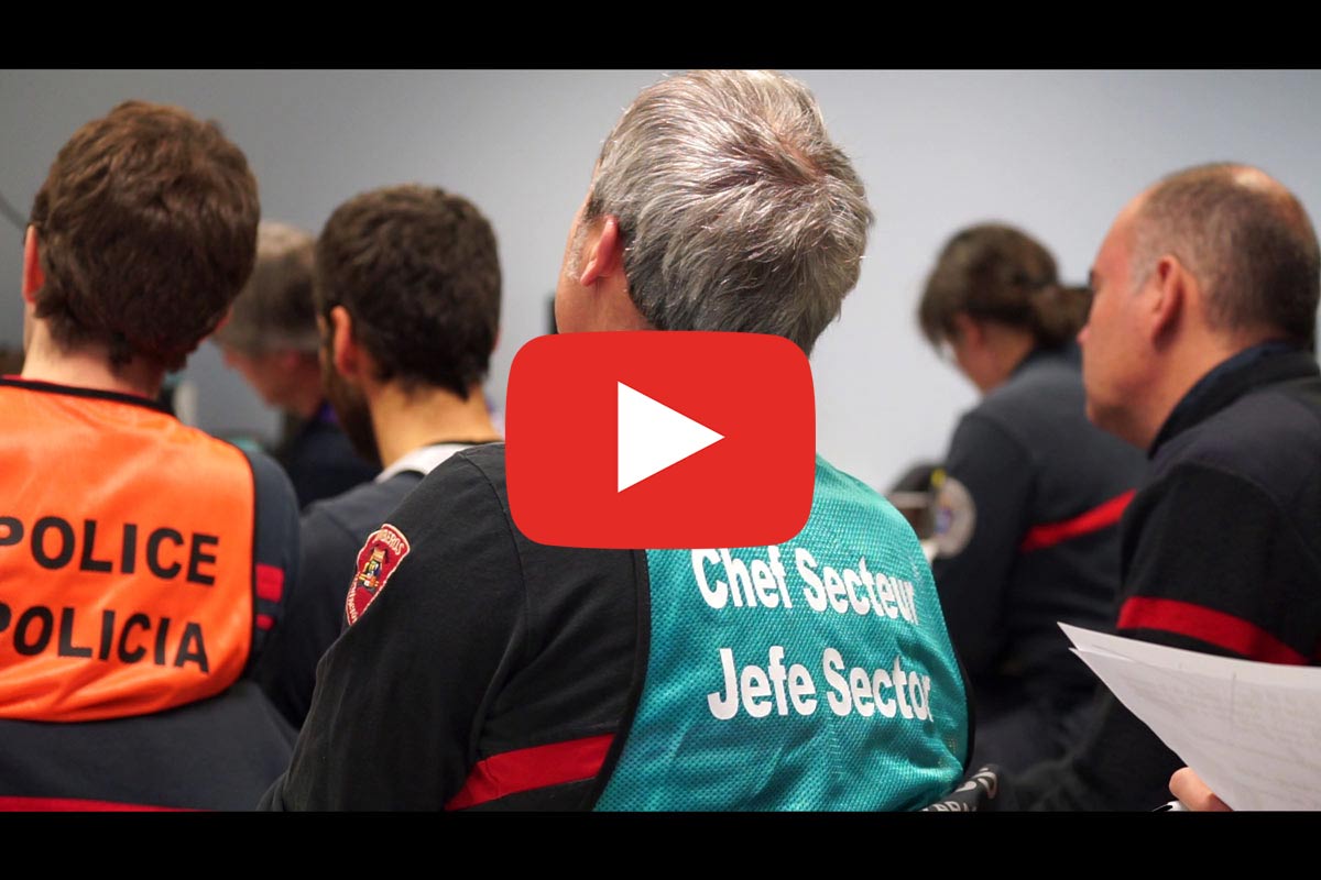 You are currently viewing Prises de vue pour le Studio AMProd : Formation Pompiers SDIS64