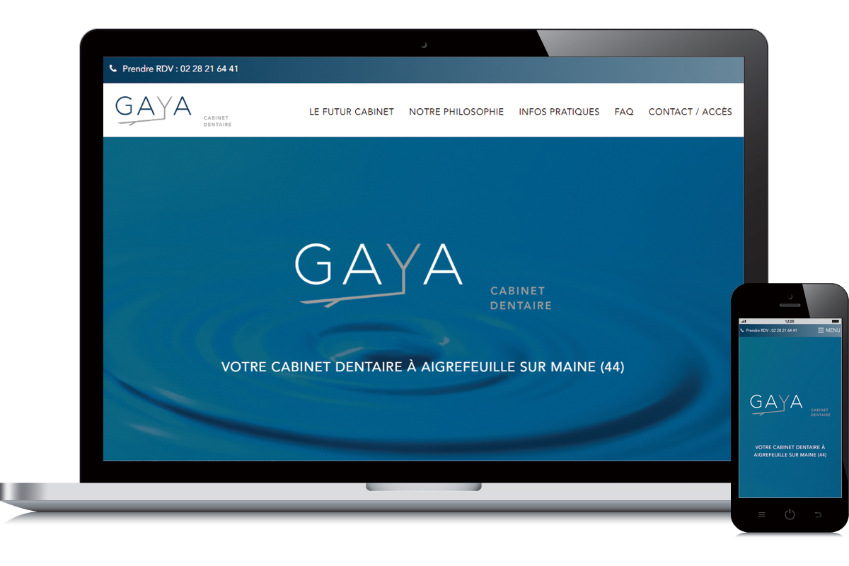You are currently viewing Création de site web : Cabinet dentaire Gaya