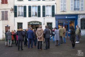 theo cheval 2019 – inauguration immeuble renove bayonne – 01