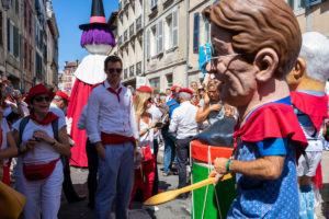 ©Théo Cheval 2019 – Fêtes de Bayonne – Défilé Géants & Bandas 18